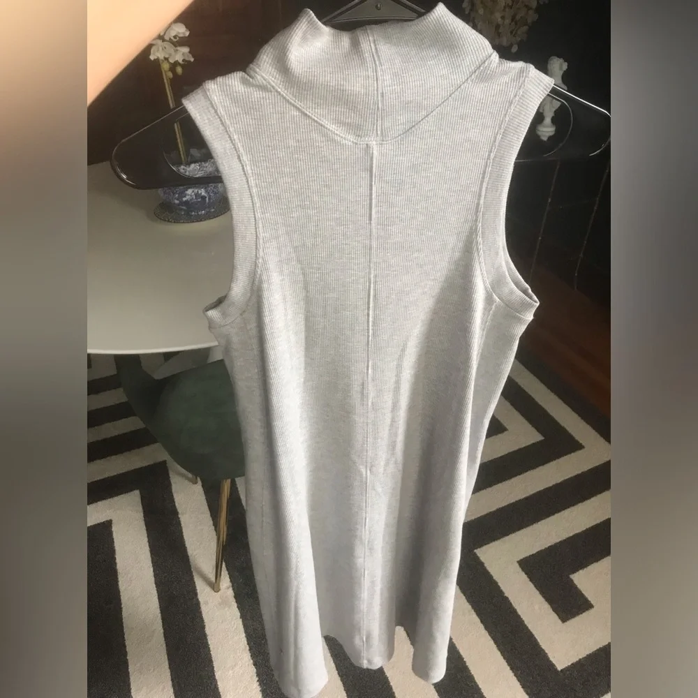 Lululemon Like New Gone for the Week Dress Modal Heathered Core Light Grey Small